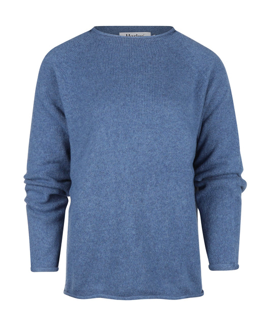 Harley Dames Ronde Hals | Soft Denim