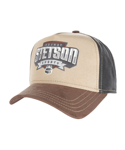 Trucker Cap Hockey Sports | Bruin Beige Navy