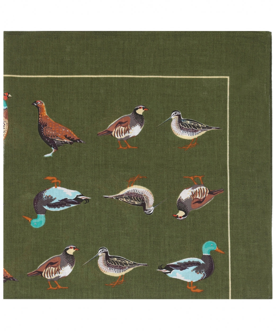 Handkerchief Birds | Green