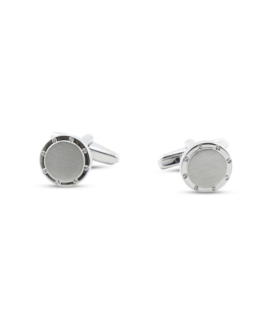 Manchetknopen | Rond Zilver