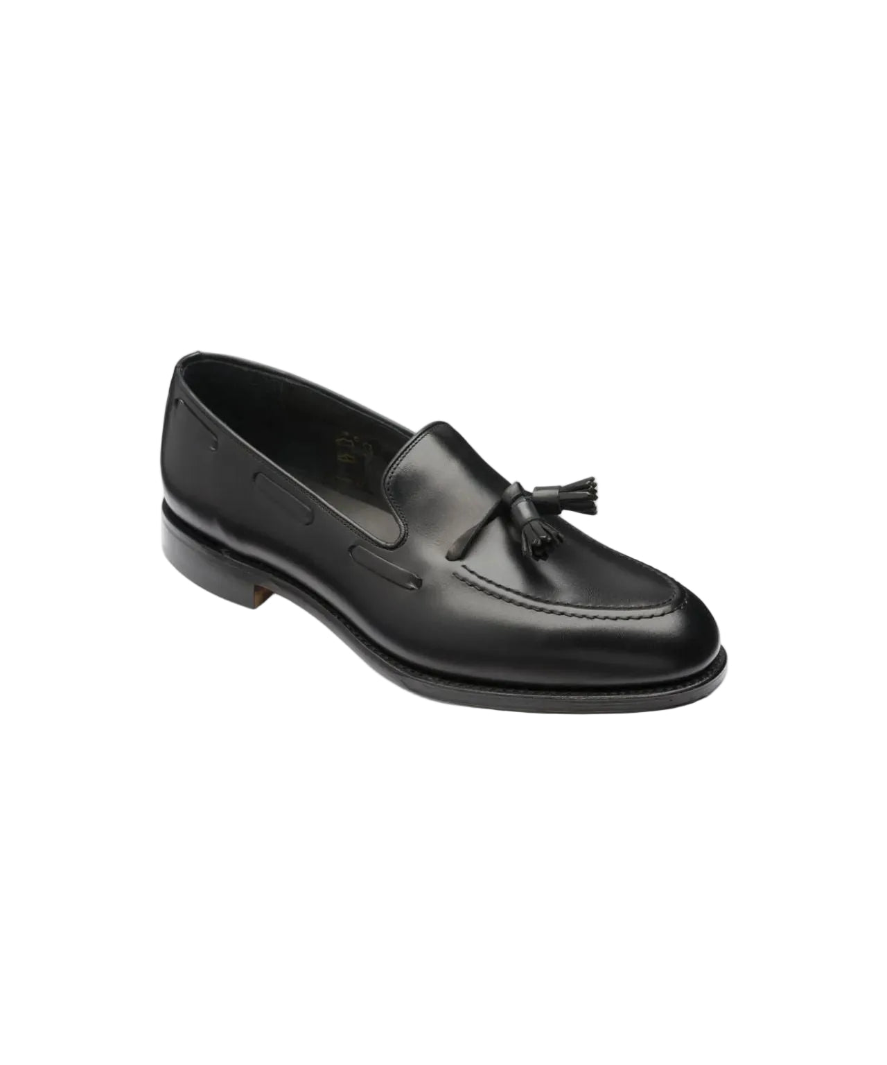 Russell Leather Tassel Loafer | Black