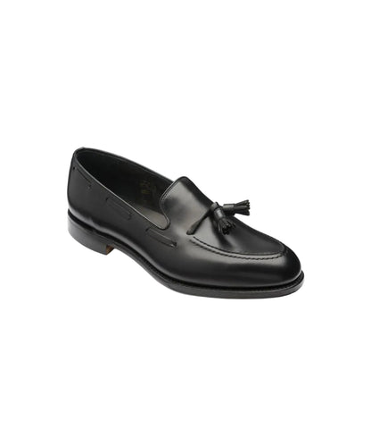 Russell Leather Tassel Loafer | Black