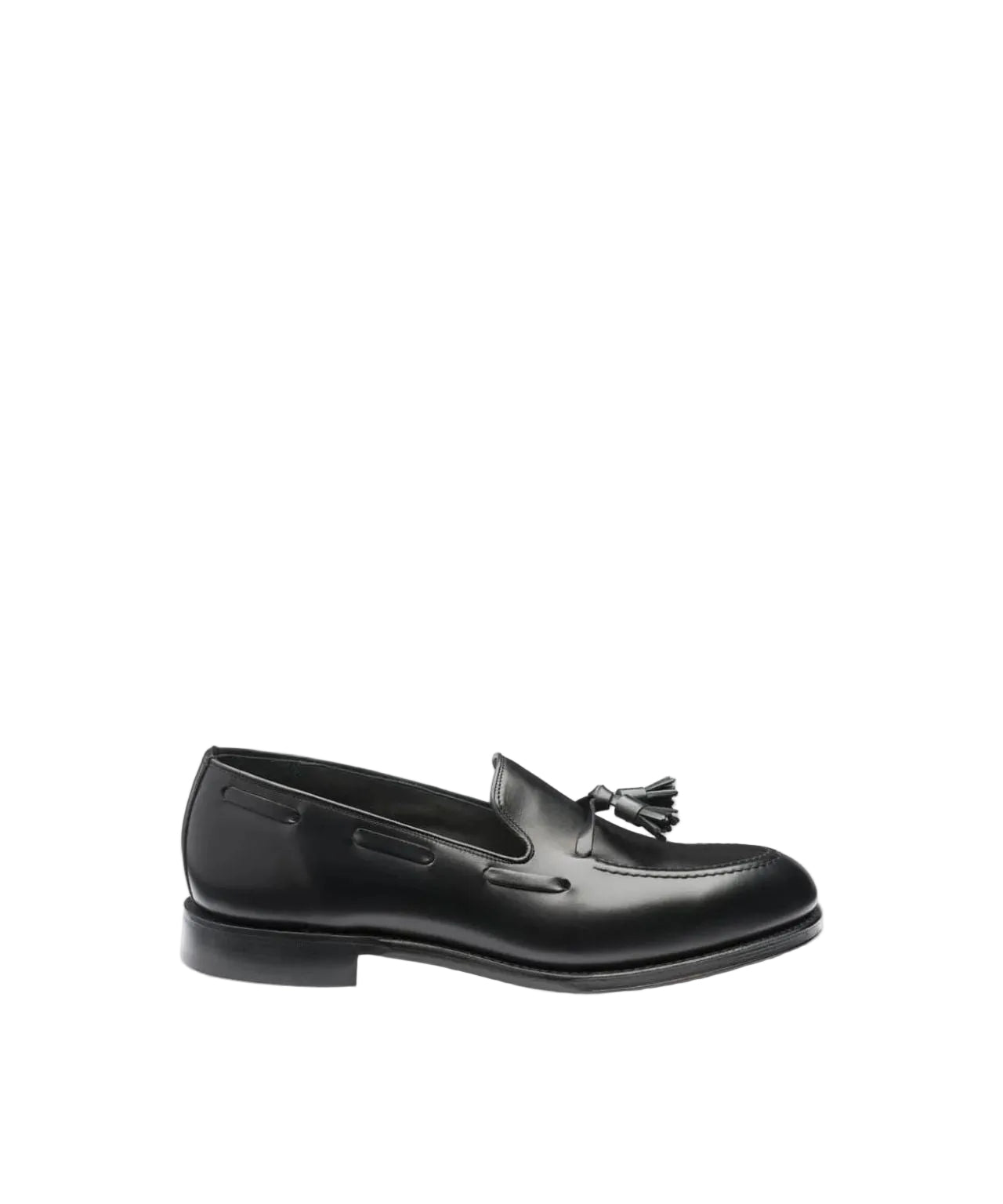 Russell Leather Tassel Loafer | Black