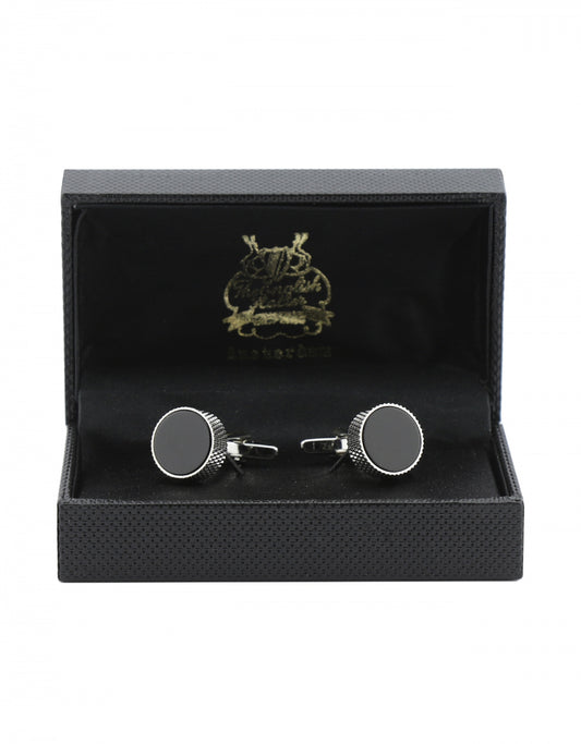 Manchetknopen | Zwart Zilver