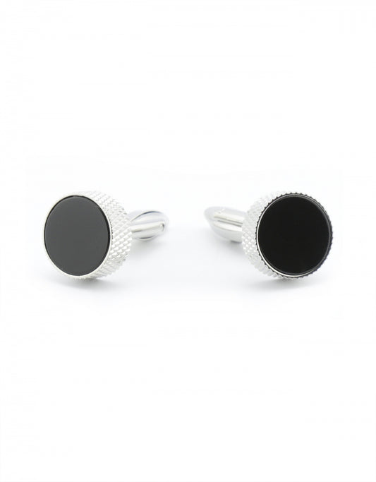Manchetknopen | Zwart Zilver