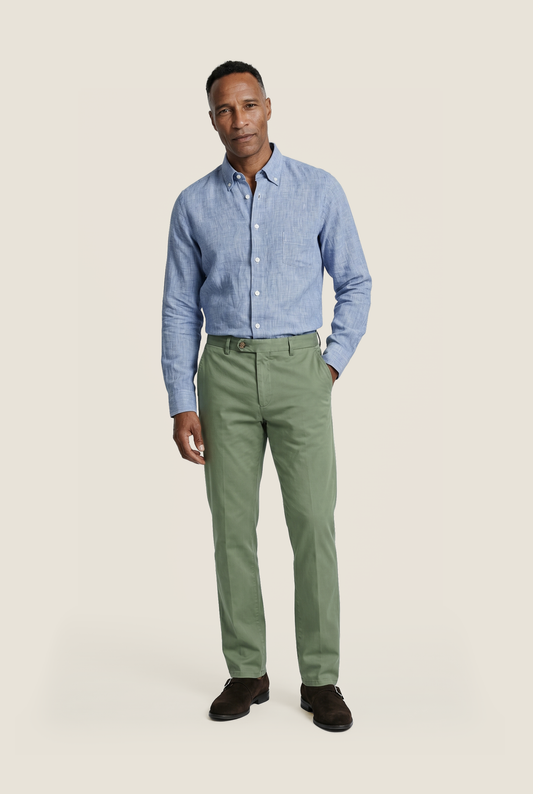 Shirt Linnen | Blauw