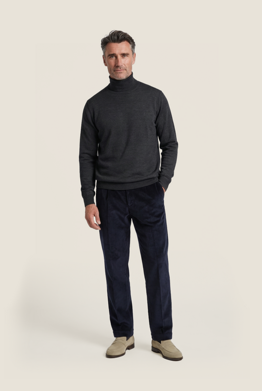 Merino Kol | Charcoal