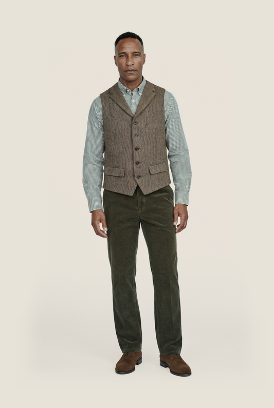 Gilet | Country Herringbone